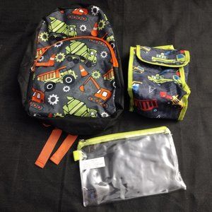 Trailmaker, Unisex 15" Backpack for Kids with Lunchbag + Pencil Case